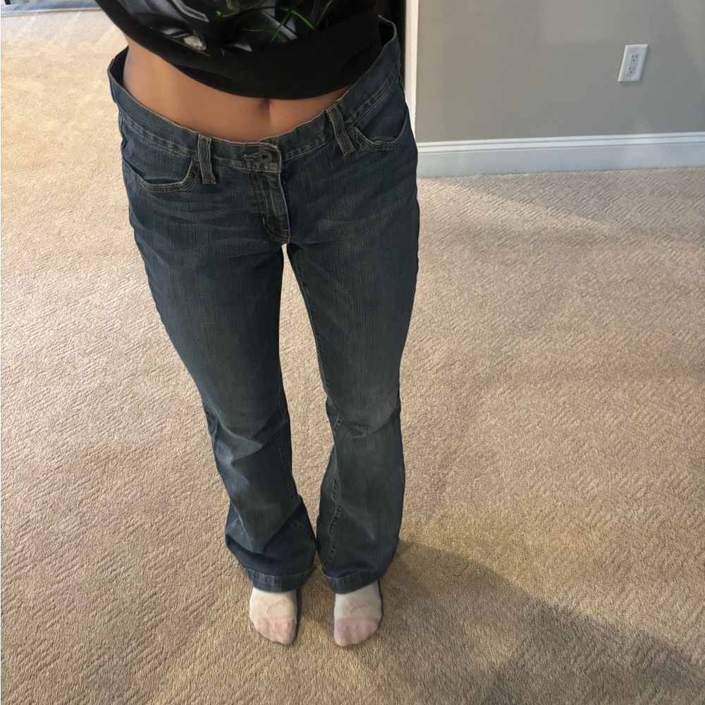 GAP Blue Boot Cut Jeans with Classic Style